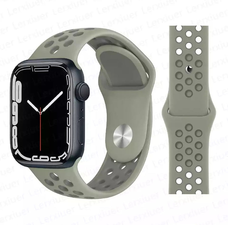 Signature Nike Apple Watch Silicone Sport Bands with Breathable Linings- for Selected Apple Watch 40mm Size - Super Savings Technologies Co.,LTD Signature Nike Apple Watch Silicone Sport Bands with Breathable Linings- for Selected Apple Watch 40mm Size - Super Savings Technologies Co.,LTD